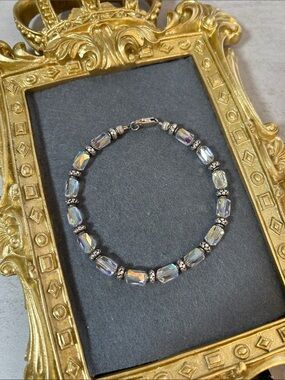 Aurora Crystal 925 Sterling Bracelet